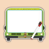 Small Bus Shape Whiteboard
